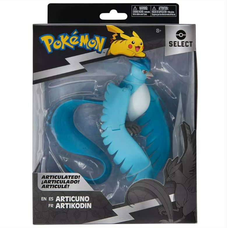 Hot Deal! 6-Inch Super-Articulated Articuno Pokémon Select Figure for Collectors