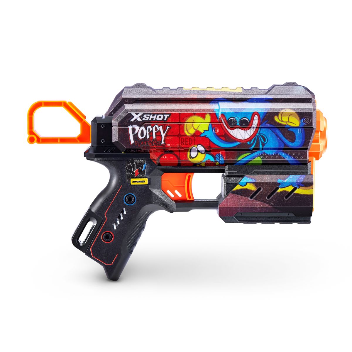 ZURU X Shot Skins Flux: Poppy Playtime's Epic Blaster