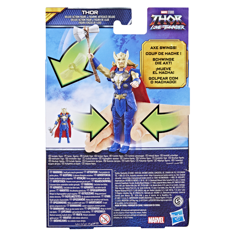 Hot! Marvel Thor Love And Thunder 15cm Deluxe Action Figure for Kids