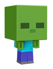 Hot Sale! Minecraft Mini Zombie Mob Head Action Figures for Fans