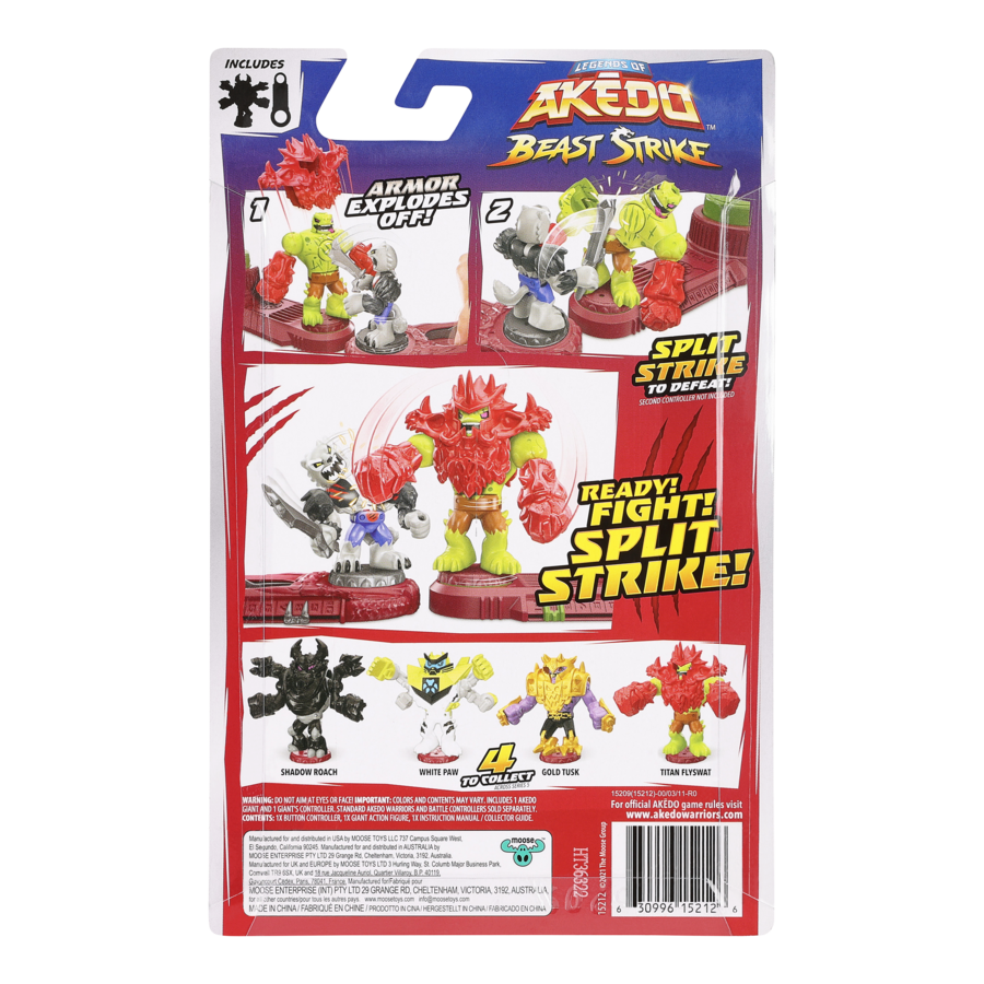 Akedo S5 Beast Strike Battle Giants - Shadow Roach: Unleash the Battle!