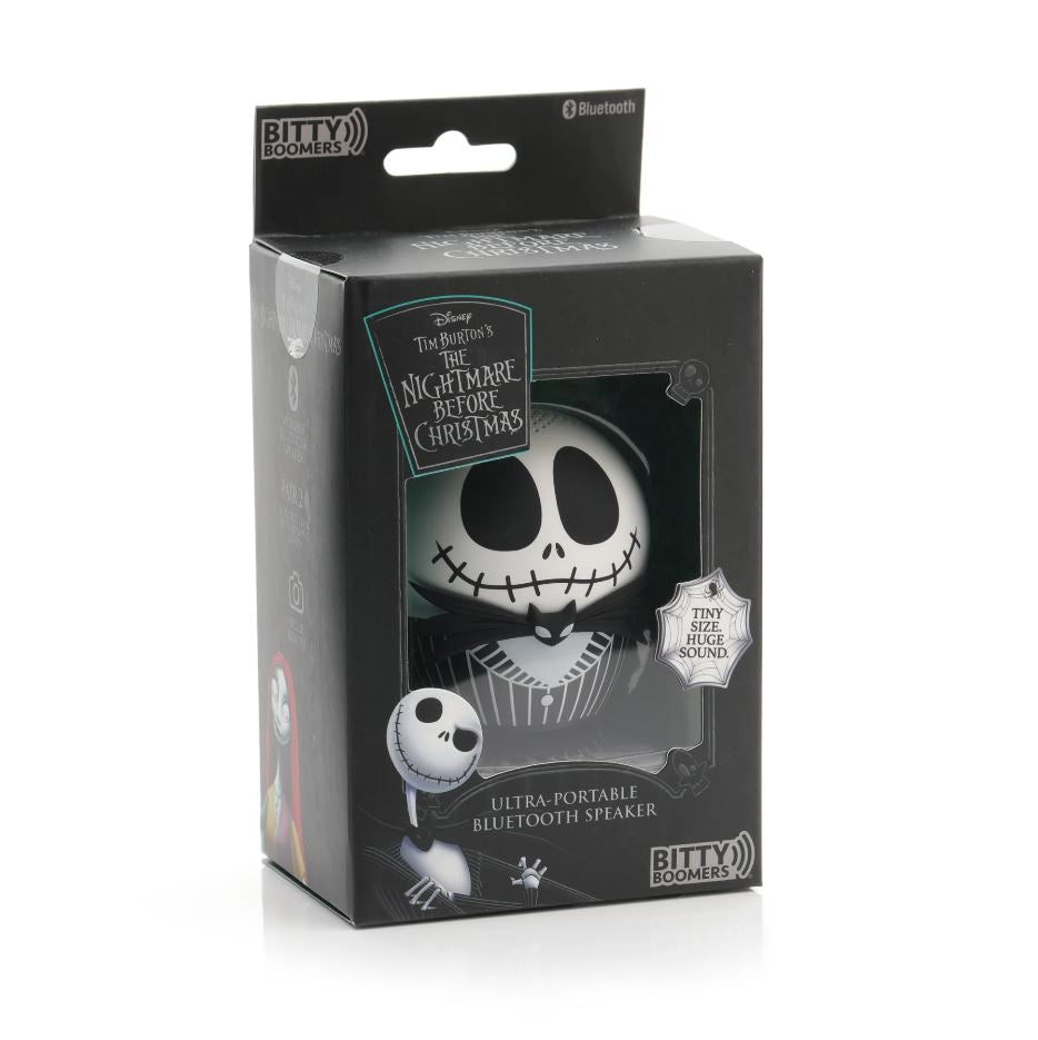 Disney The Nightmare Before Christmas Jack Skellington Bitty Boomers Ultra-Portable Collectible Bluetooth Speaker - A Must-Have Audio Collectible