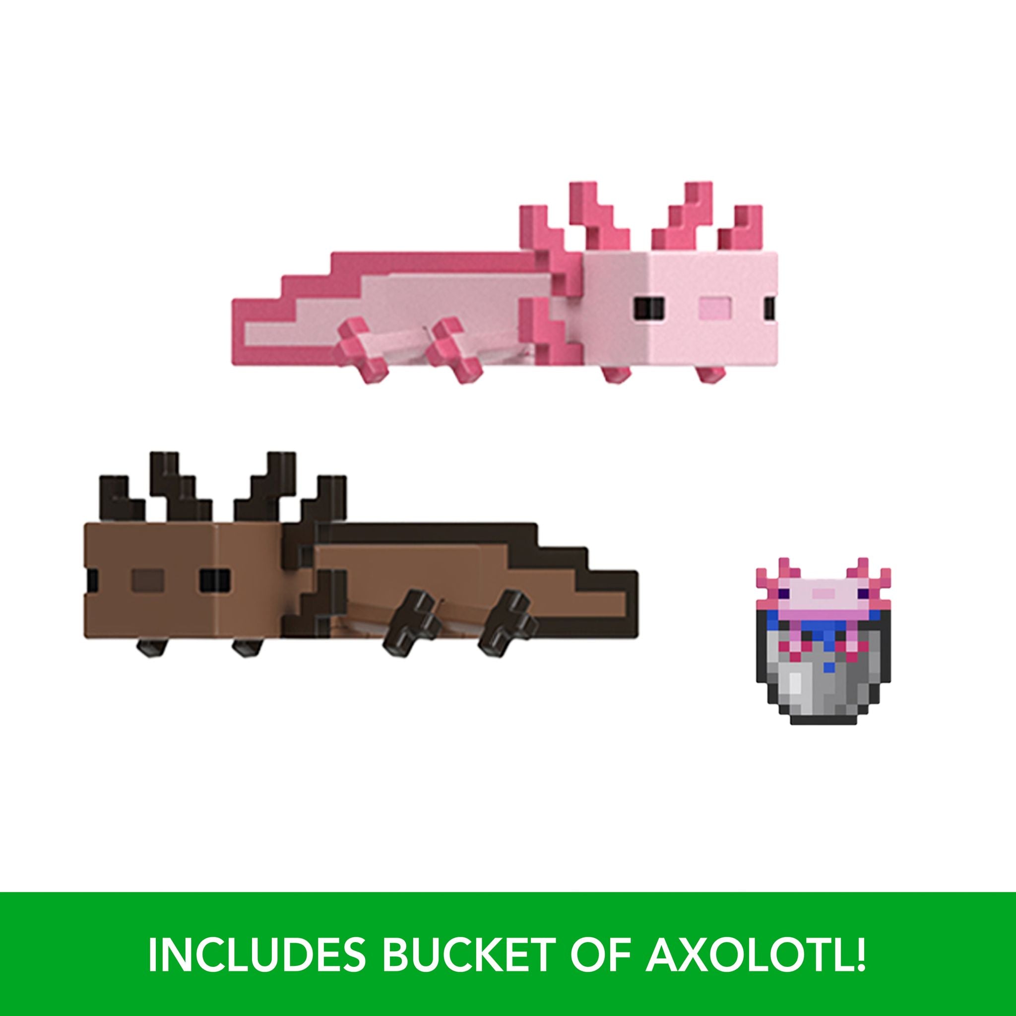 Hot Sale! 3.25-Inch Minecraft Axolotls Action Figures for Collectors