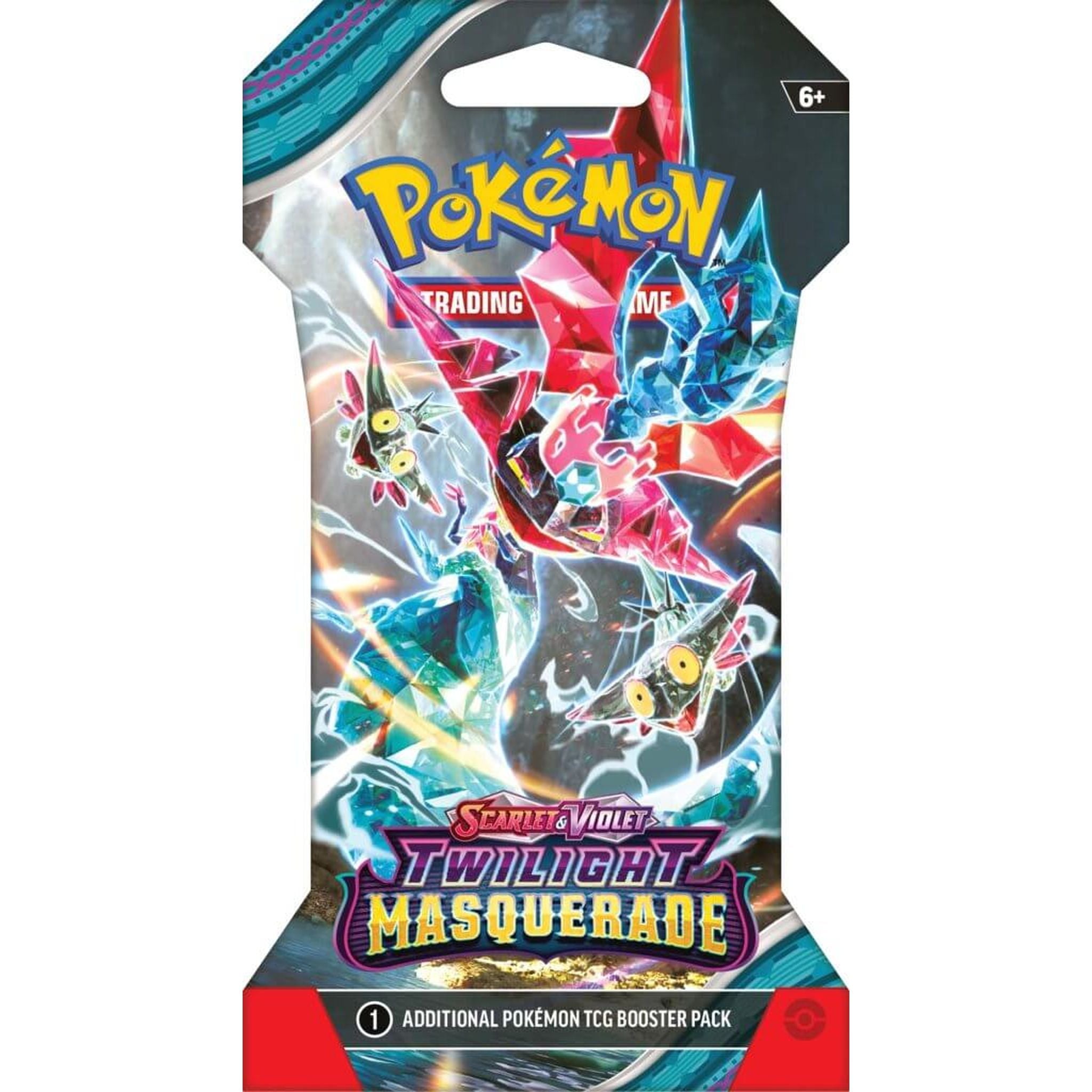 Hot Deal! Assorted Styles of Pokémon TCG Scarlet & Violet 6 Twilight Masquerade Blister Packs