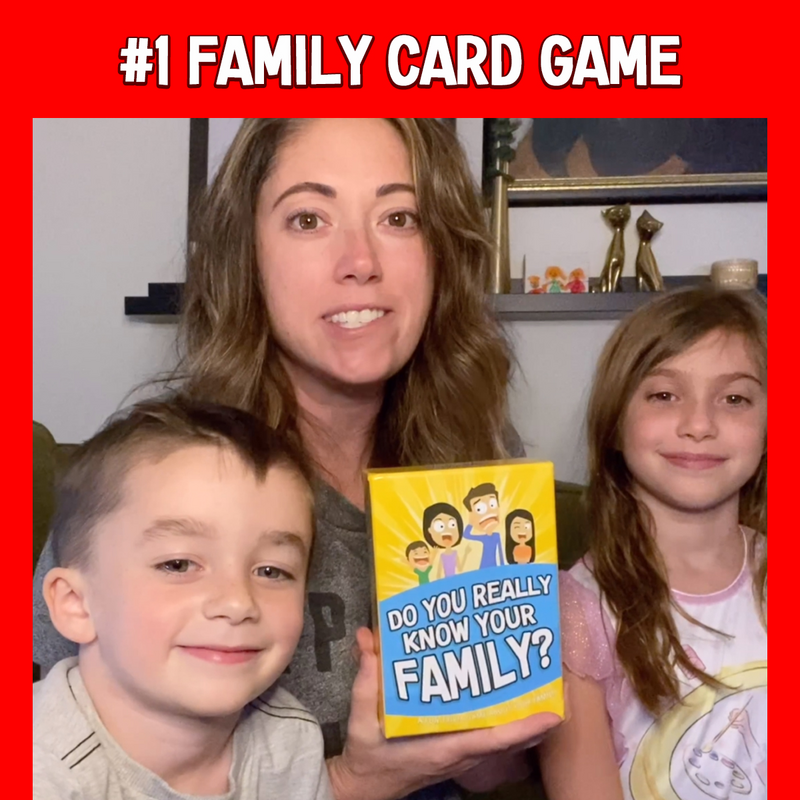 Discover Your Family in a Fun Card Game - Do You Really Know Them?