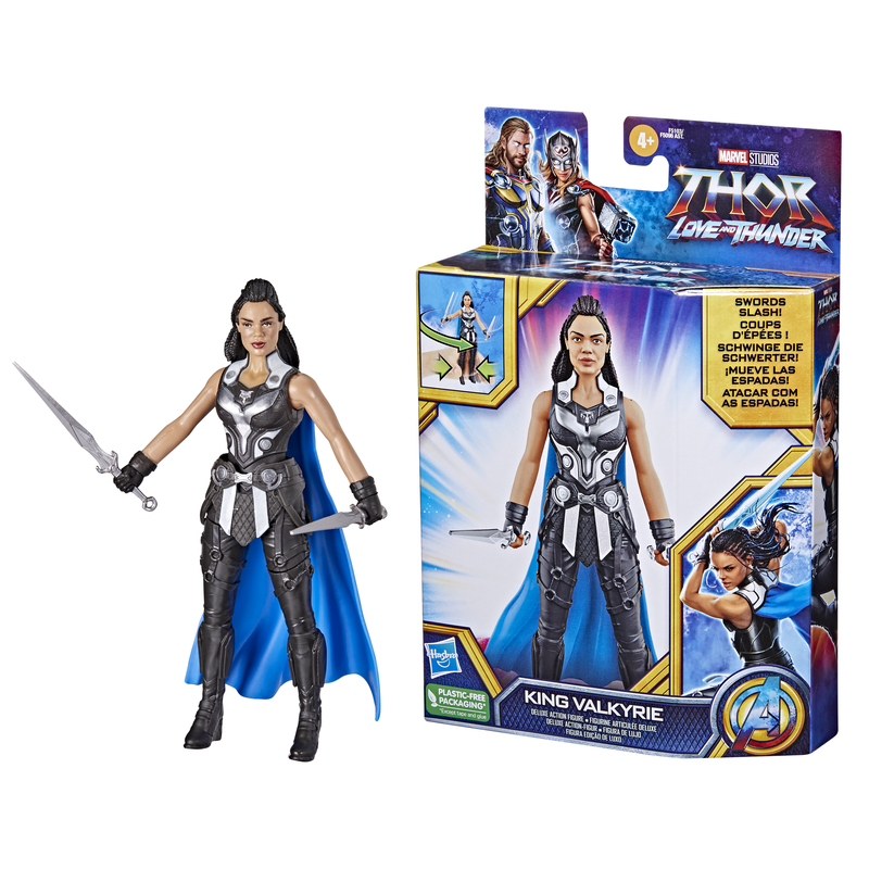 Hot! Marvel Thor: Love And Thunder Deluxe King Valkyrie Figure
