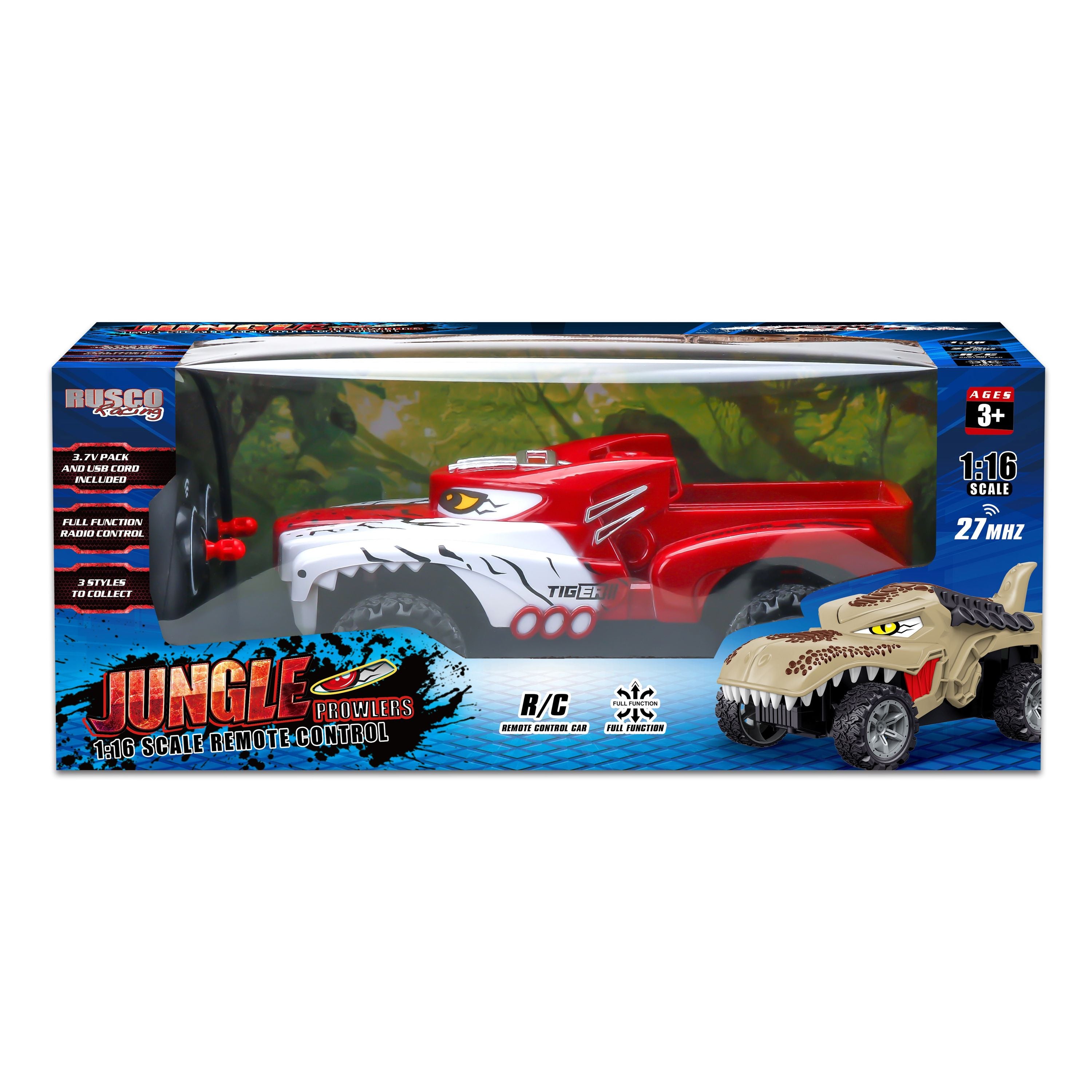 Rusco Racing 1:16 Scale Jungle Prowler Remote - Controlled Cars in Assorted Styles