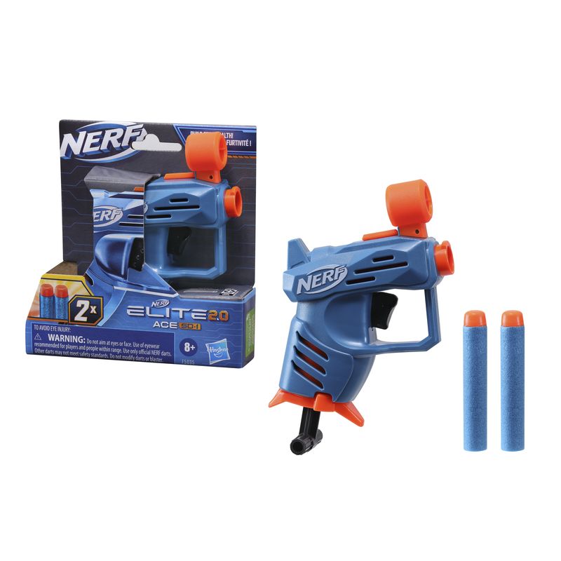 Hot Deal! Nerf Elite 2.0 Ace SD - 1 Dart Blaster Assorted Styles