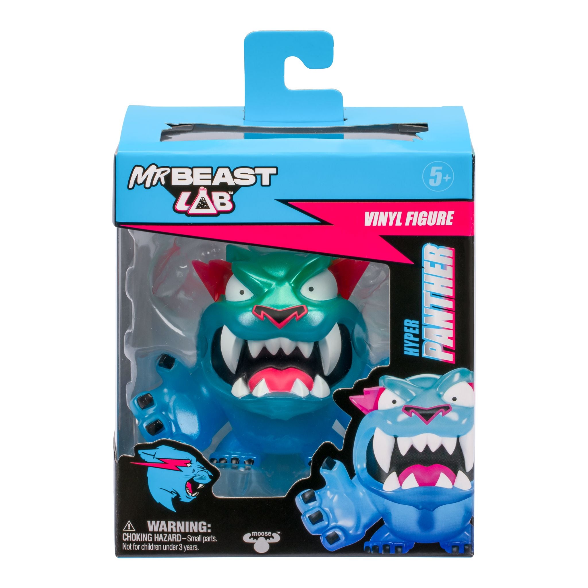 MrBeast Lab Premium Vinyl Figure Pack - Four Unique Hyper Panthers