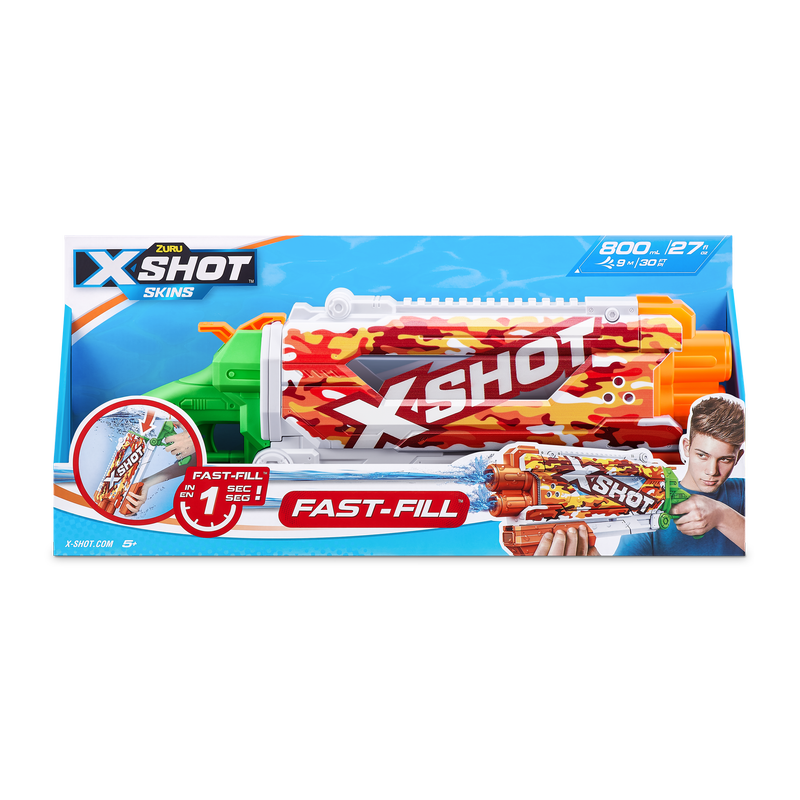 Hot Deal! ZURU X Shot Fast Fill Pump Action Sun Camo Water Blaster