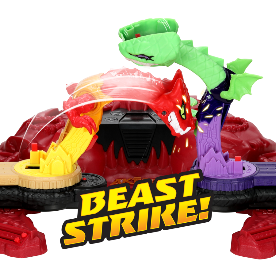 Akedo Beast Strike Serpent Fury Arena - Exclusive Battle Fun!
