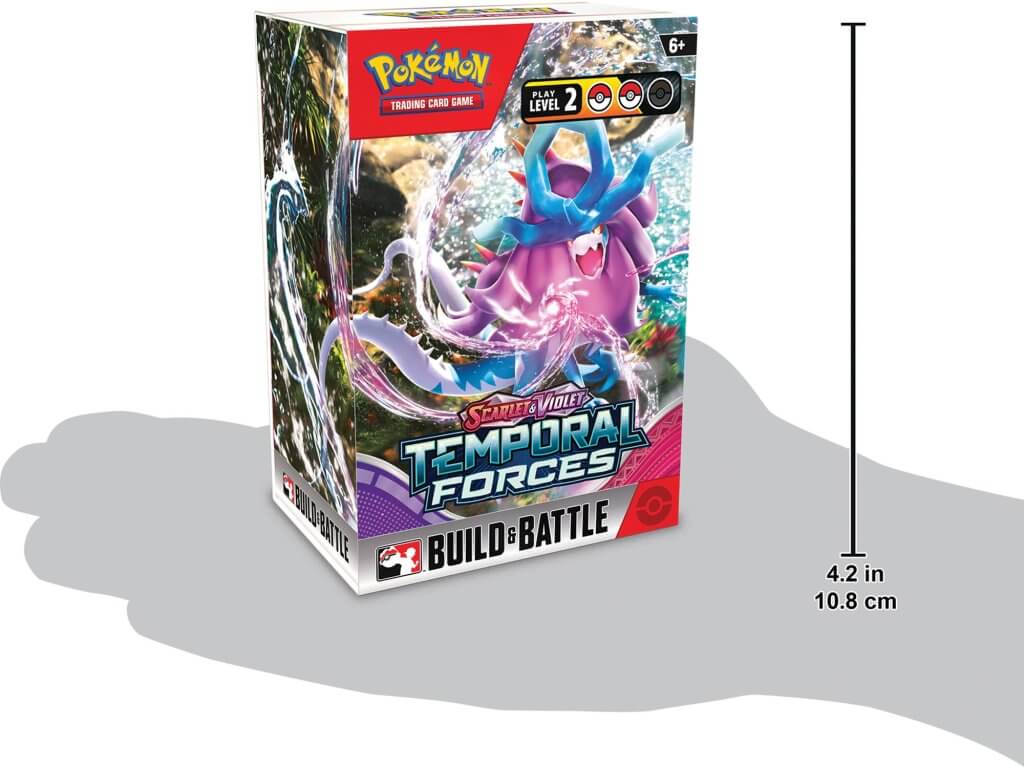 Hot Deal: Pokémon Trading Card Game Scarlet & Violet 5 Temporal Forces Build & Battle Box