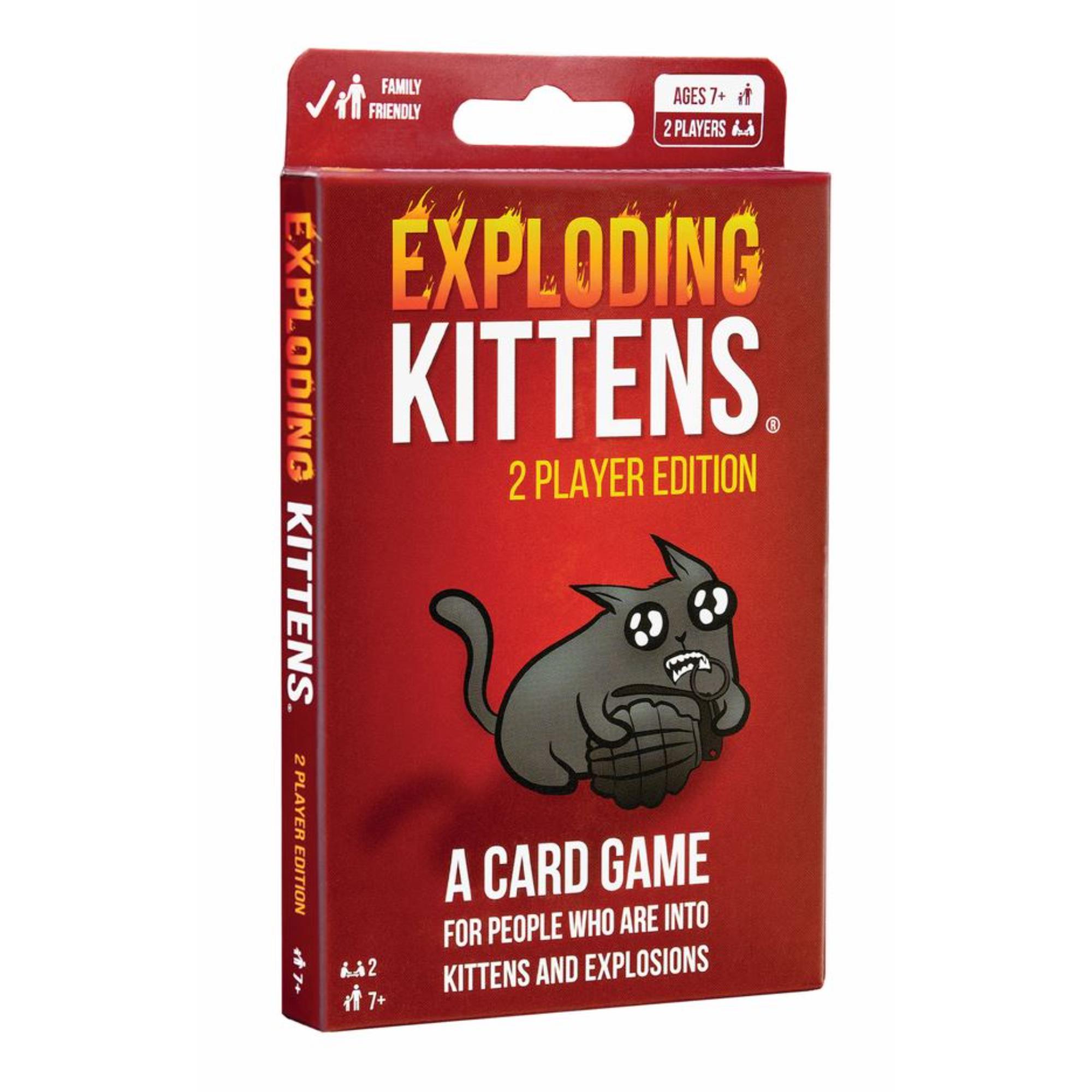 Exploding Kittens Special 2-Player Card Game Edition
