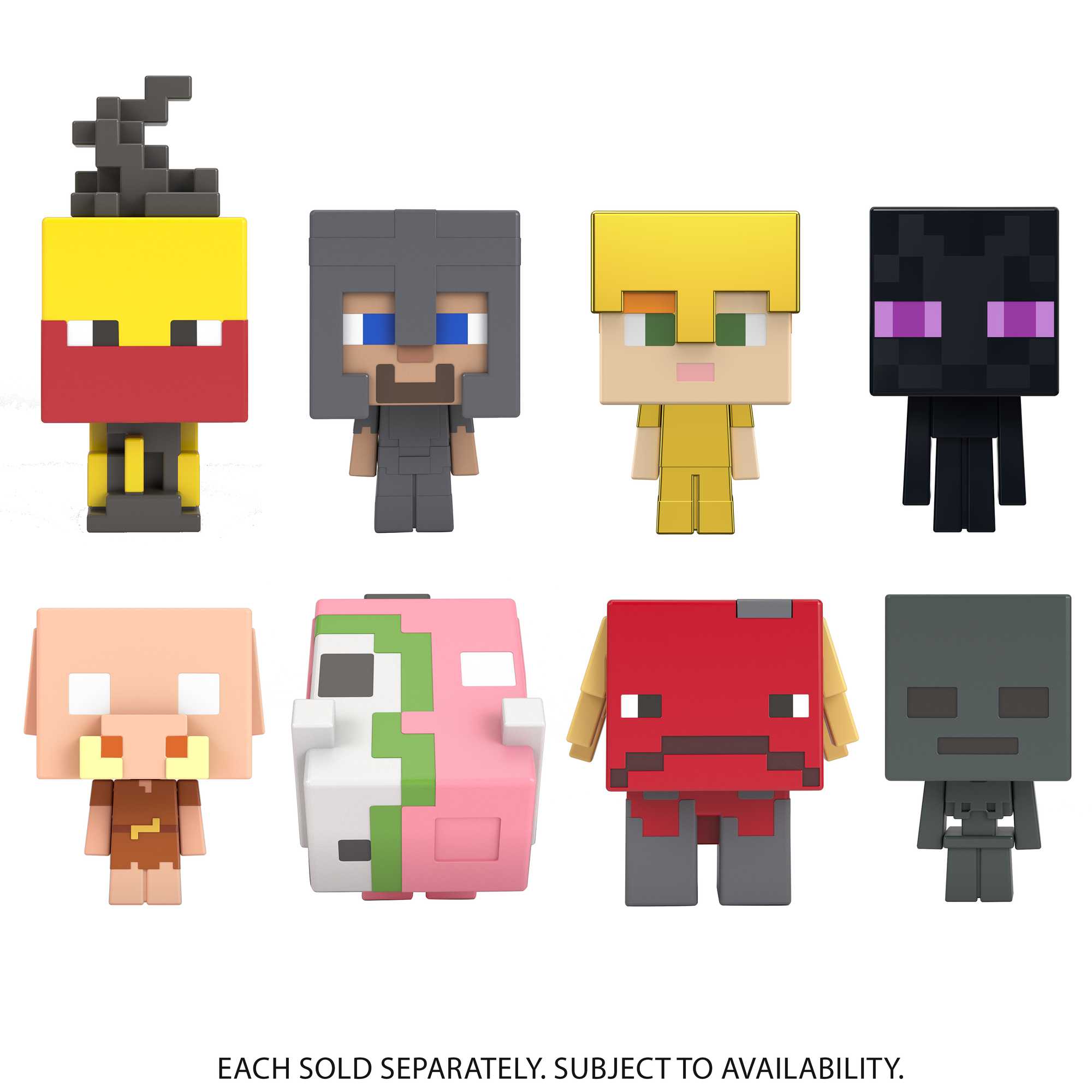 Hot! Assorted Minecraft Mob Head Minis
