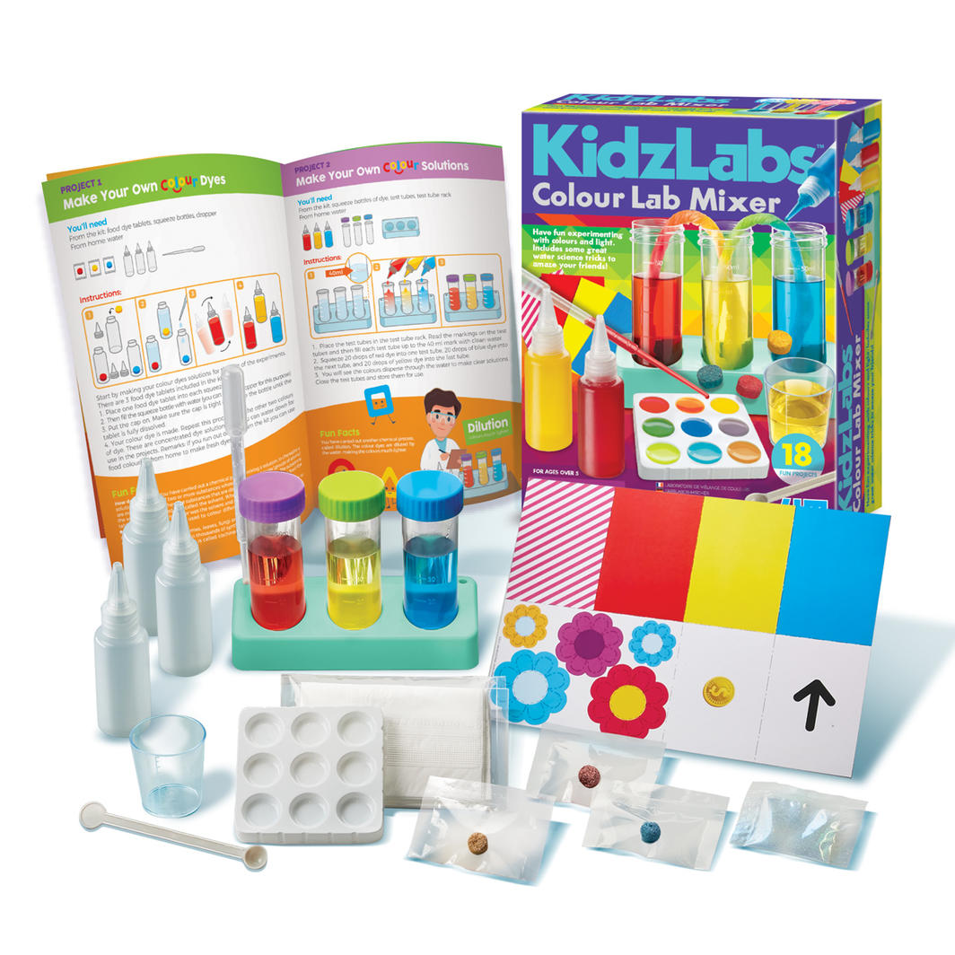 4M Kidz Labs Color Mixing Lab - Fun for Ages 5+