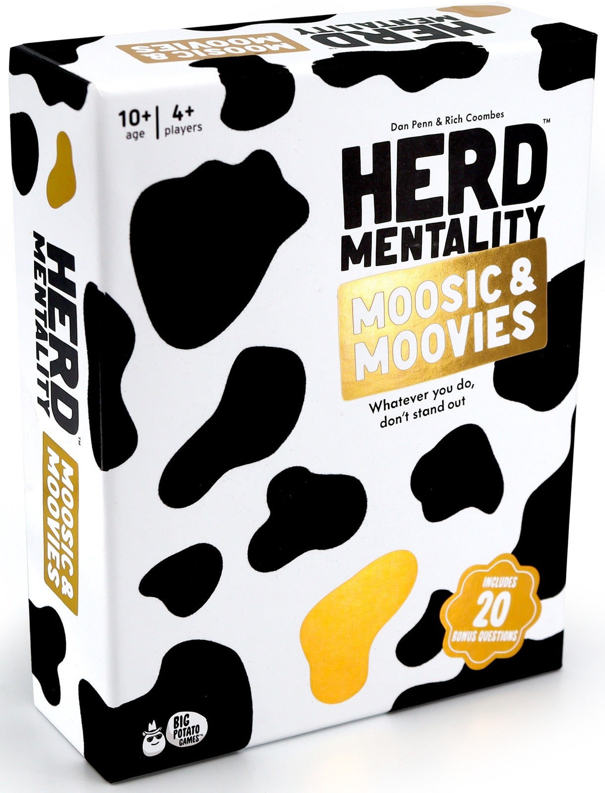 Big Potato Herd Mentality: Moosic & Moovies - Awesome Family Game Expansion