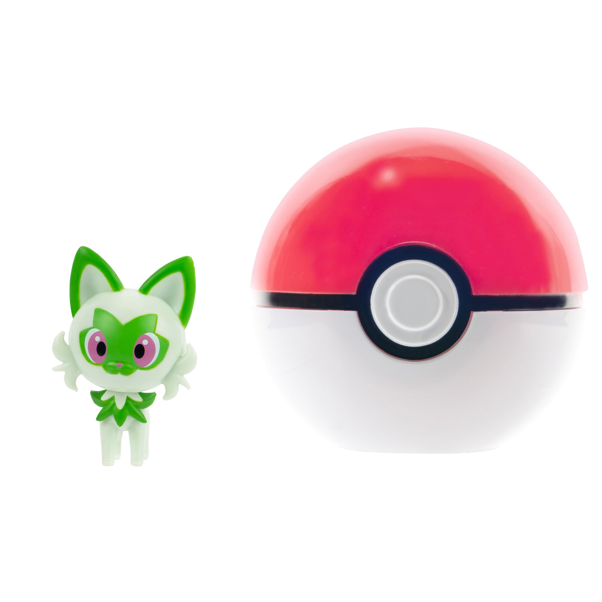 Hot Deal! Pokemon Clip N Go Set: Sprigatito & Poké Ball for Collectors