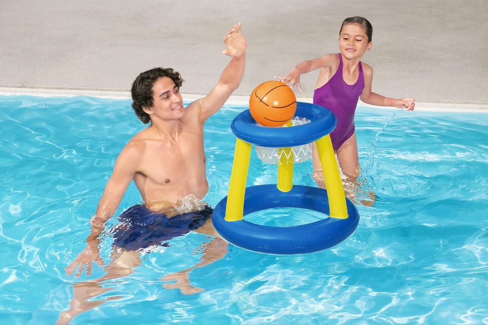 Bestway Splash N Hoop: Fun Inflatable Water Basketball Game