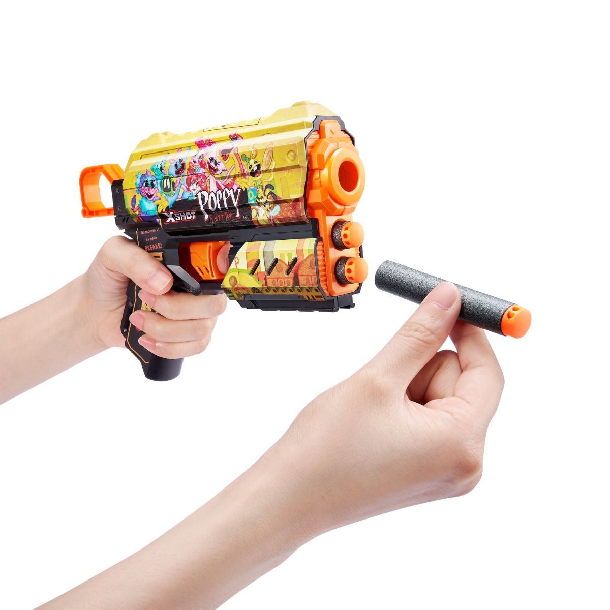 Hot Deal: ZURU X Shot Skins Flux Blasters for Poppy Playtime Fans