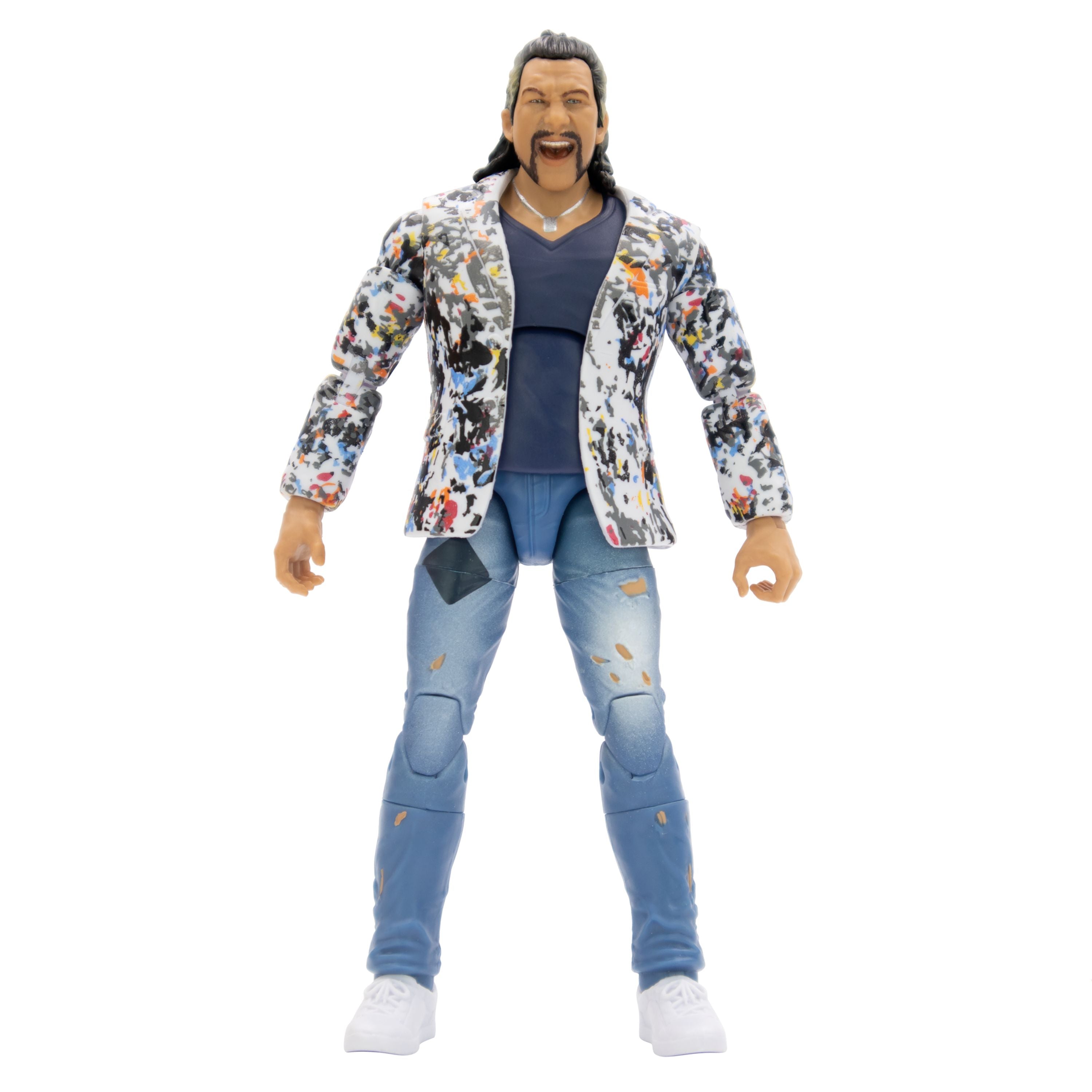 Hot Sale! AEW 6.5-Inch Collectible Unmatched Wrestling Figure Series 5 Kenny Omega