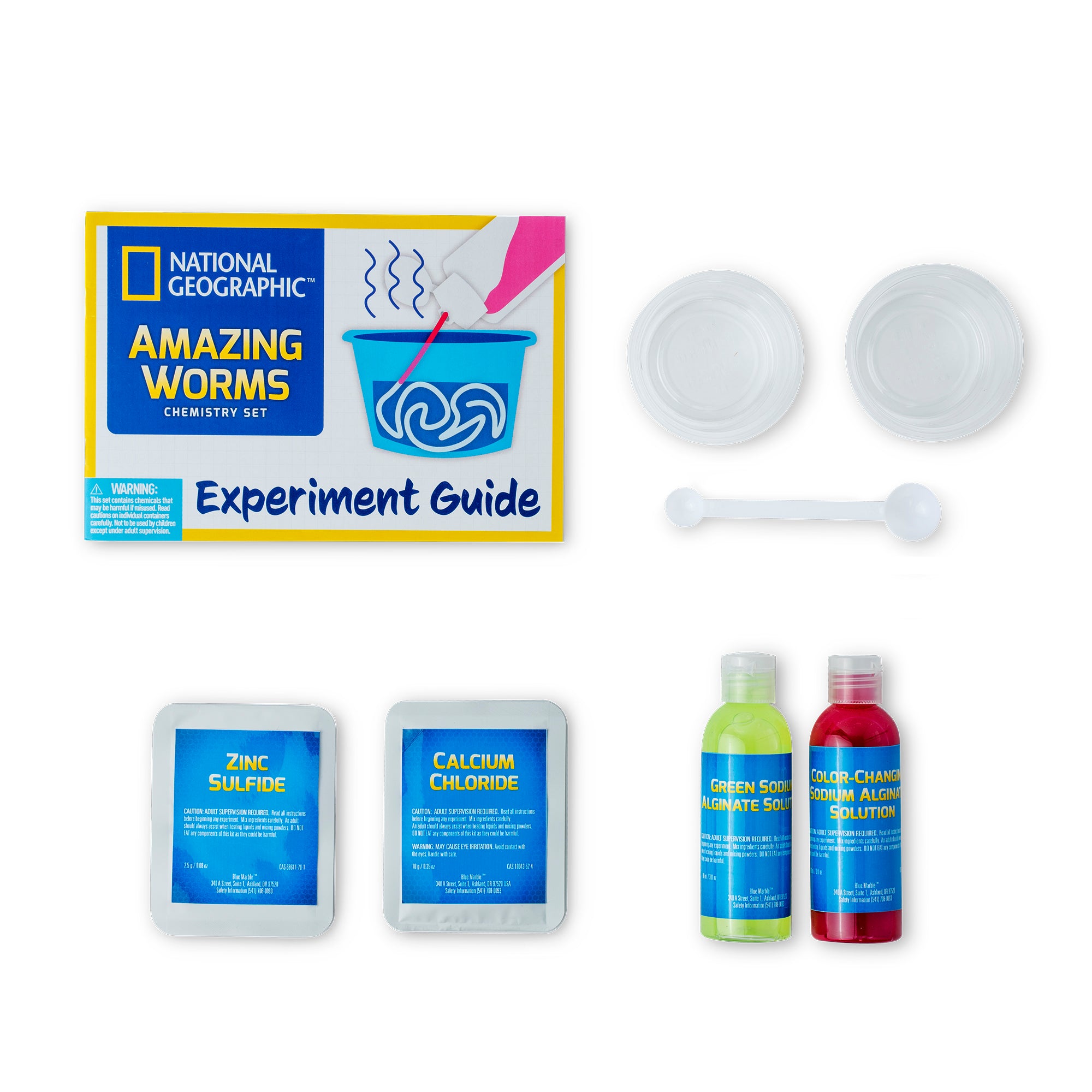 National Geographic Nat Geo Special Offer: Amazing Worms Chemistry Kit