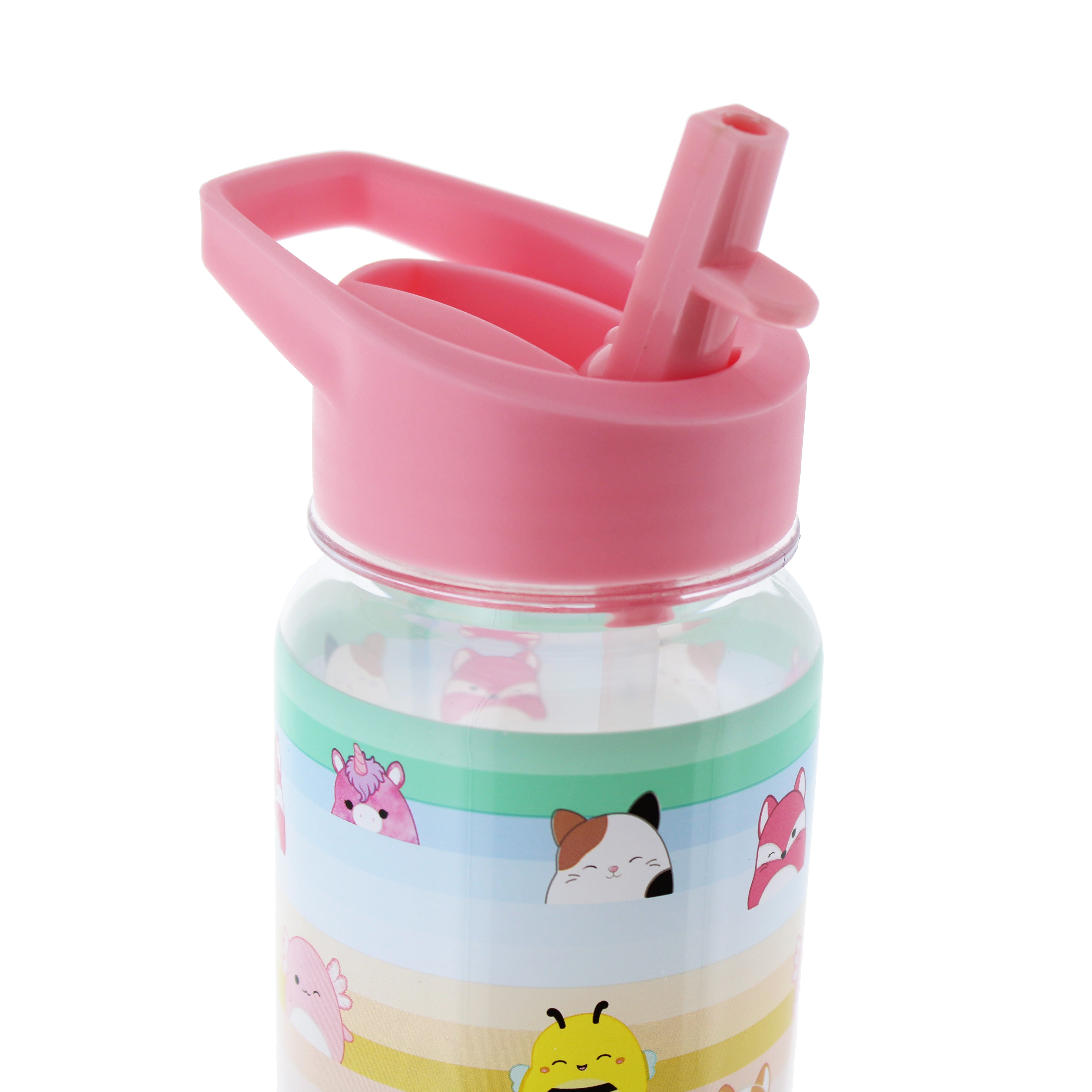 Hot Sale! 600ml Squishmallows Clear Water Bottle for Daily Use