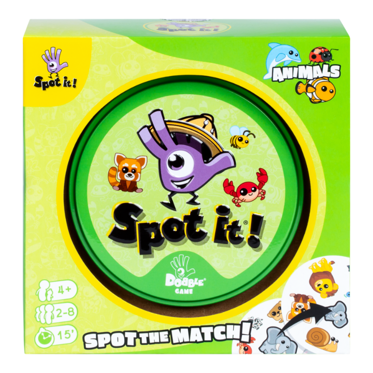 Hot! Spot It! Animals Game for Kids