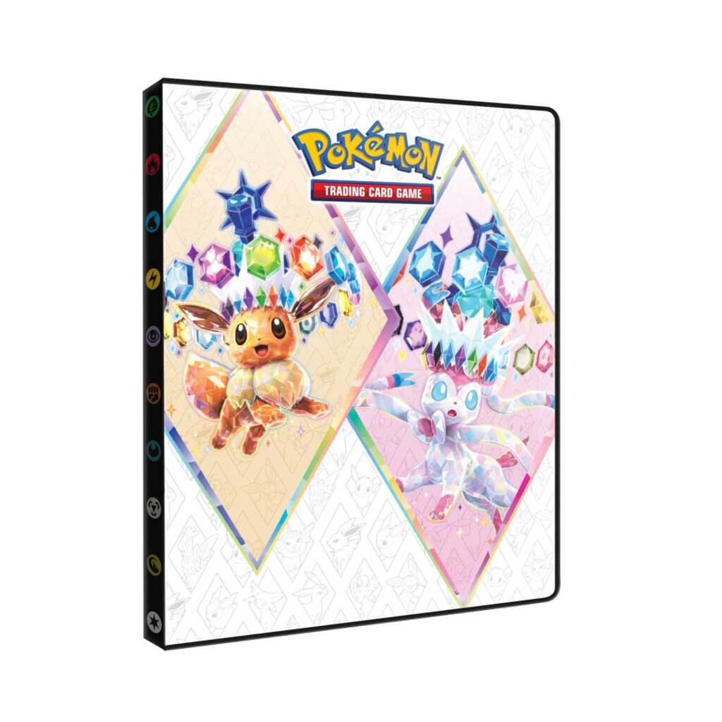 Hot! Pokémon TCG 9 - Pocket Portfolio Scarlet & Violet Prismatic Evolutions