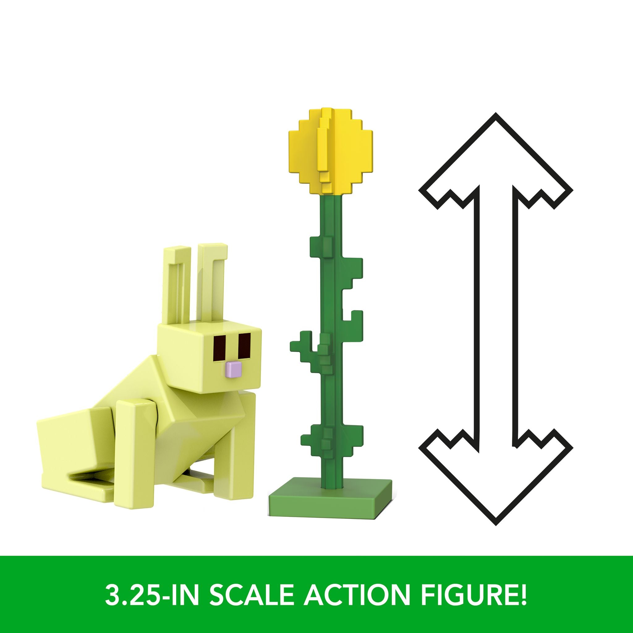 Hot! 3.25-Inch Minecraft Rabbit Action Figures
