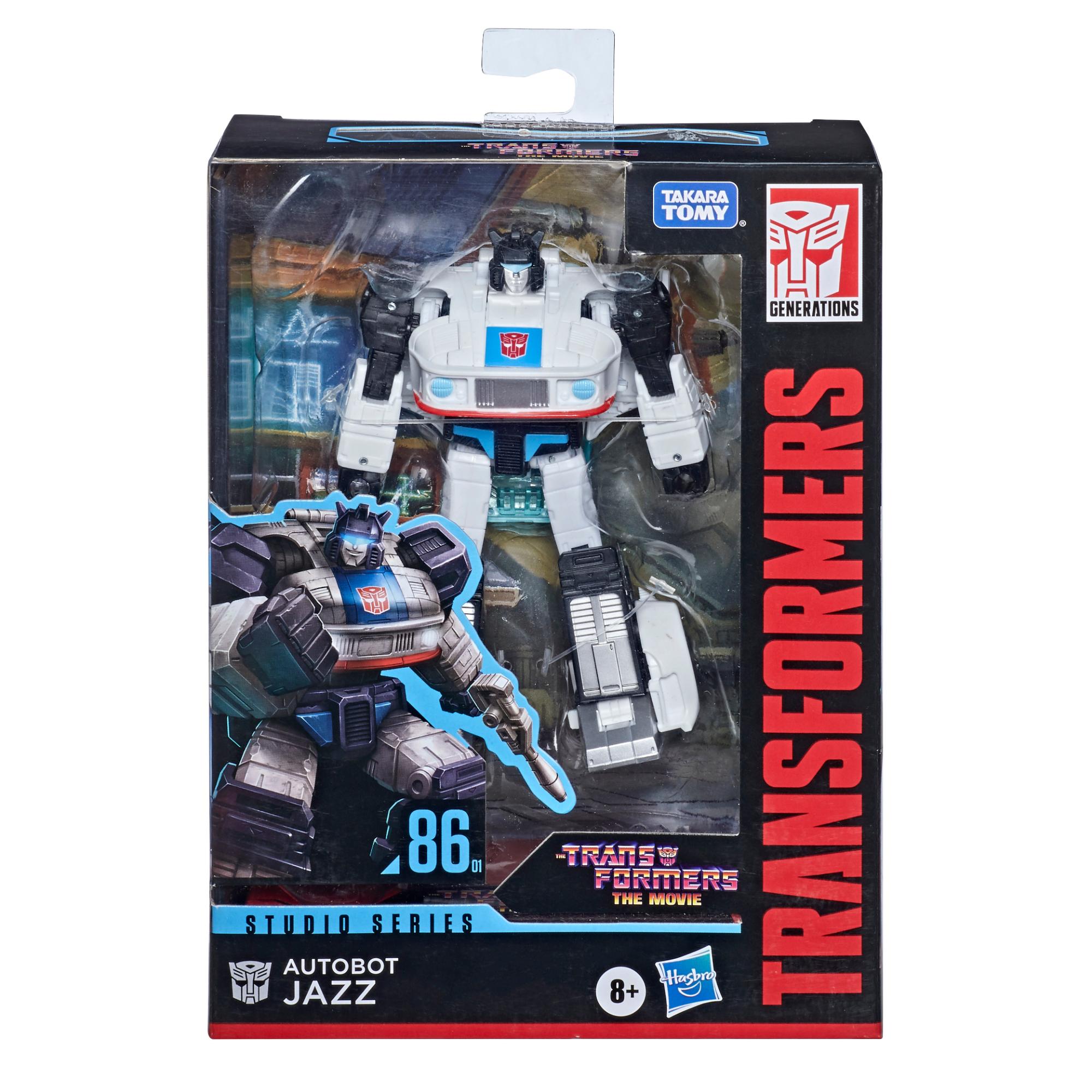 Studio Series 86 - 01 Deluxe Transformers: The Movie Autobot Jazz Action Figure