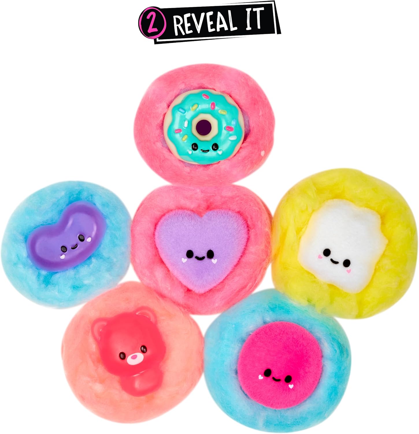 Fluffie Stuffiez Mini: Jellybean & Donut Surprise Collectibles