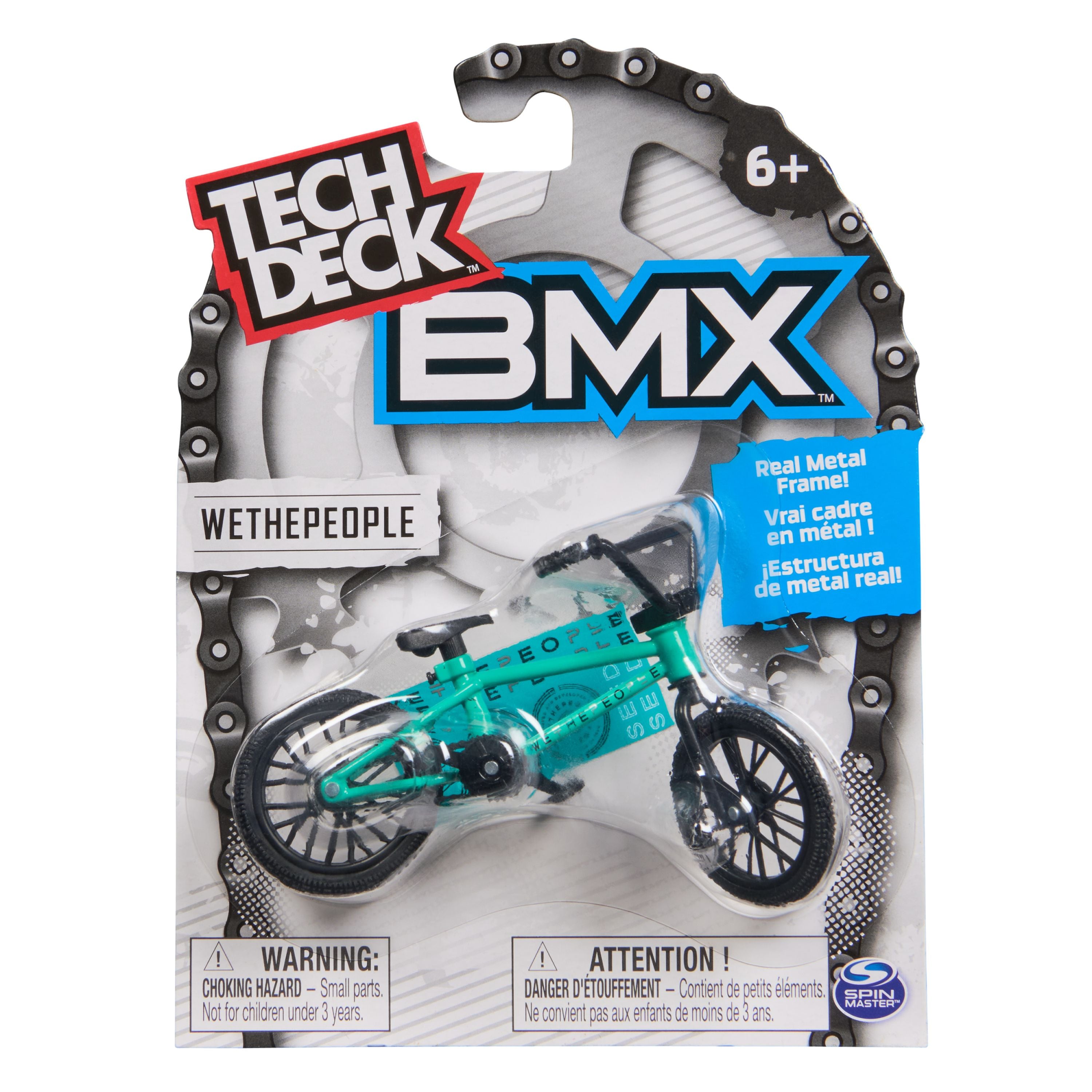 Hot! Tech Deck BMX - Wethepeople Teal Replica Mini Bikes