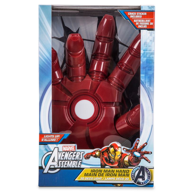 Marvel Avengers Iron Man 3D Decorative Hand Night Light