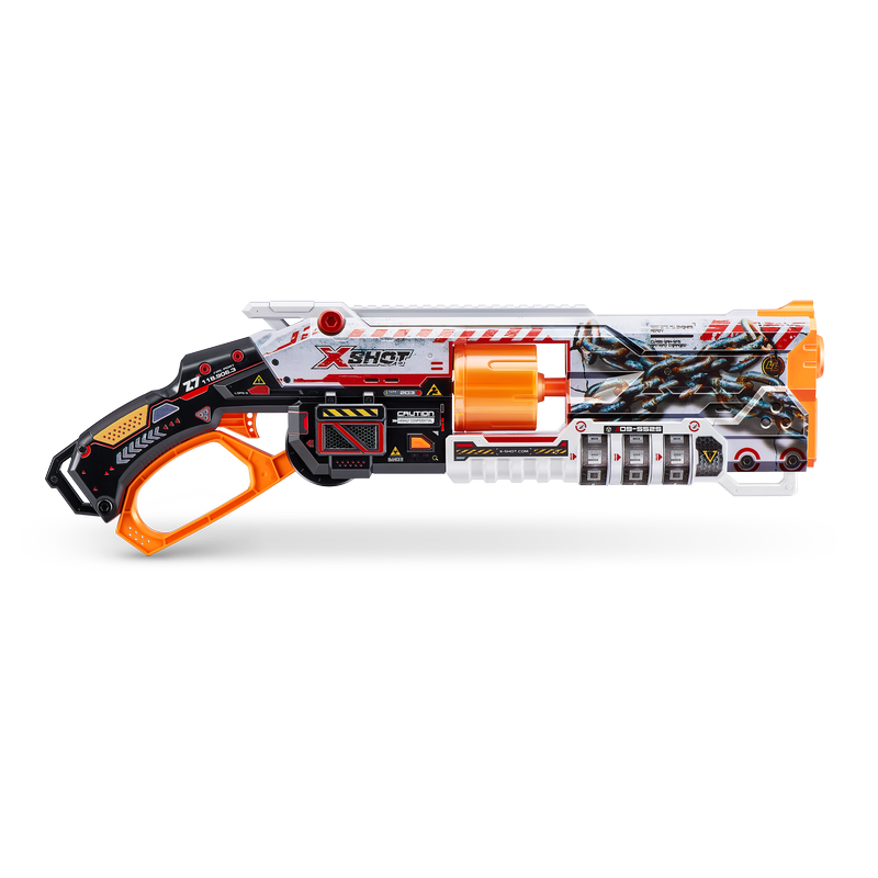 ZURU X Shot Skins: Powerful Lock Blaster with Unique Lock Feature