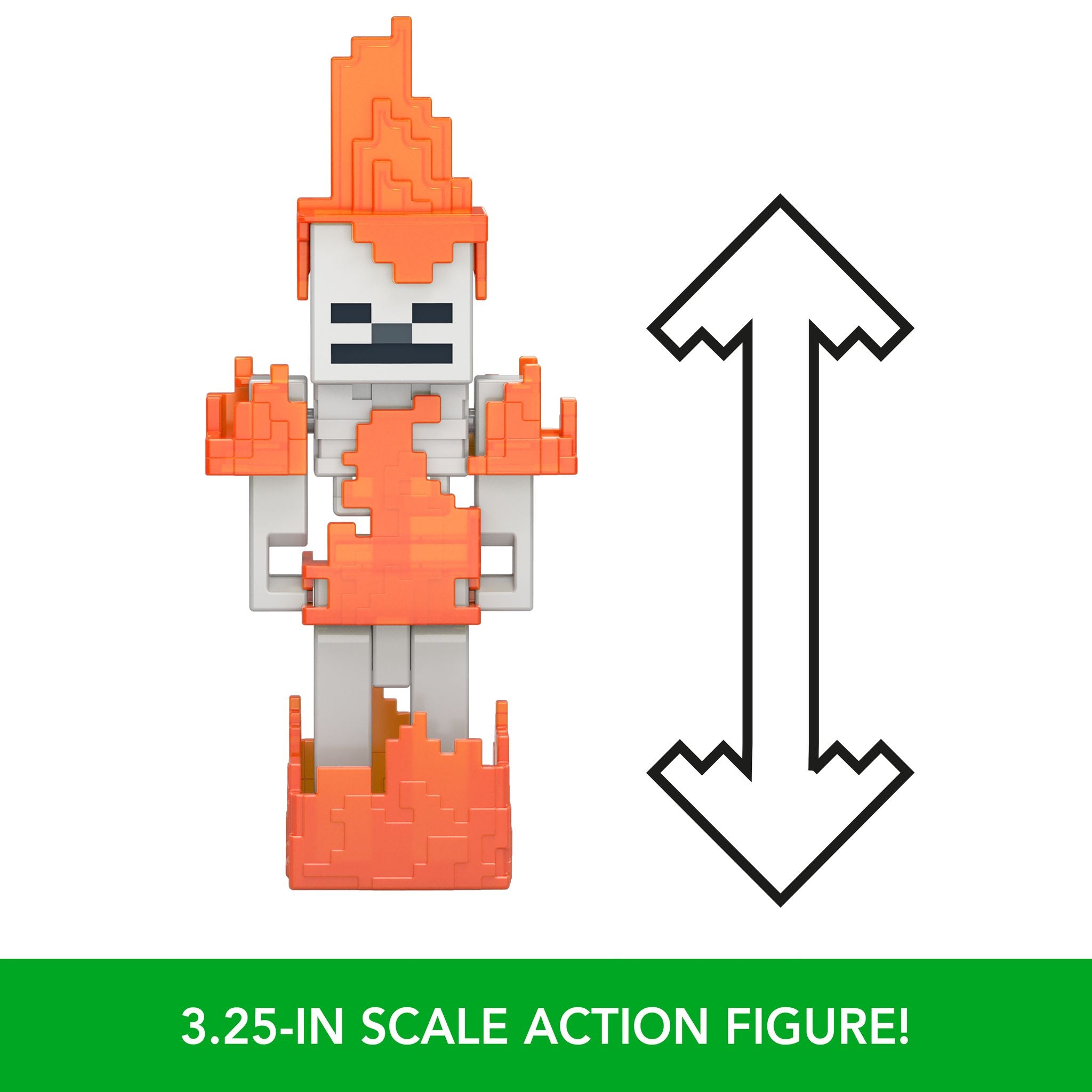 Hot Sale! 3.25-Inch Minecraft Action Figure - Skeleton for Collectors