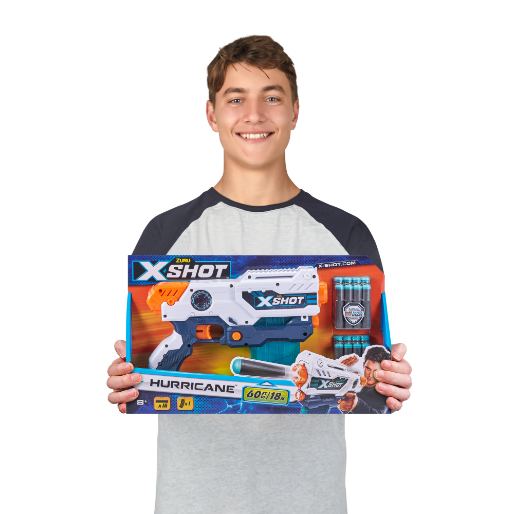 Hot Deal: ZURU X Shot Excel Hurricane Dart Blaster with 16 Darts