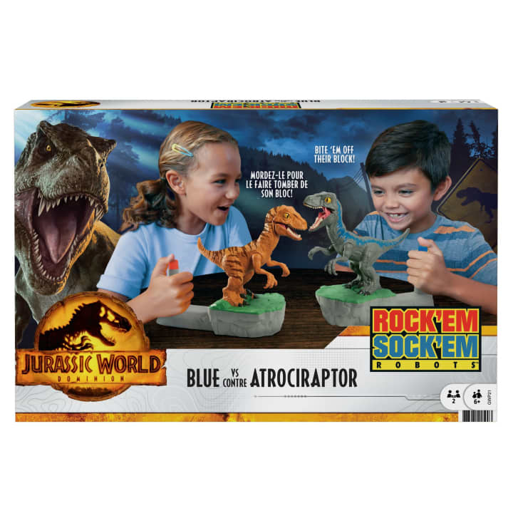 Hot! Jurassic World Domination: Blue vs Atrociraptor Game