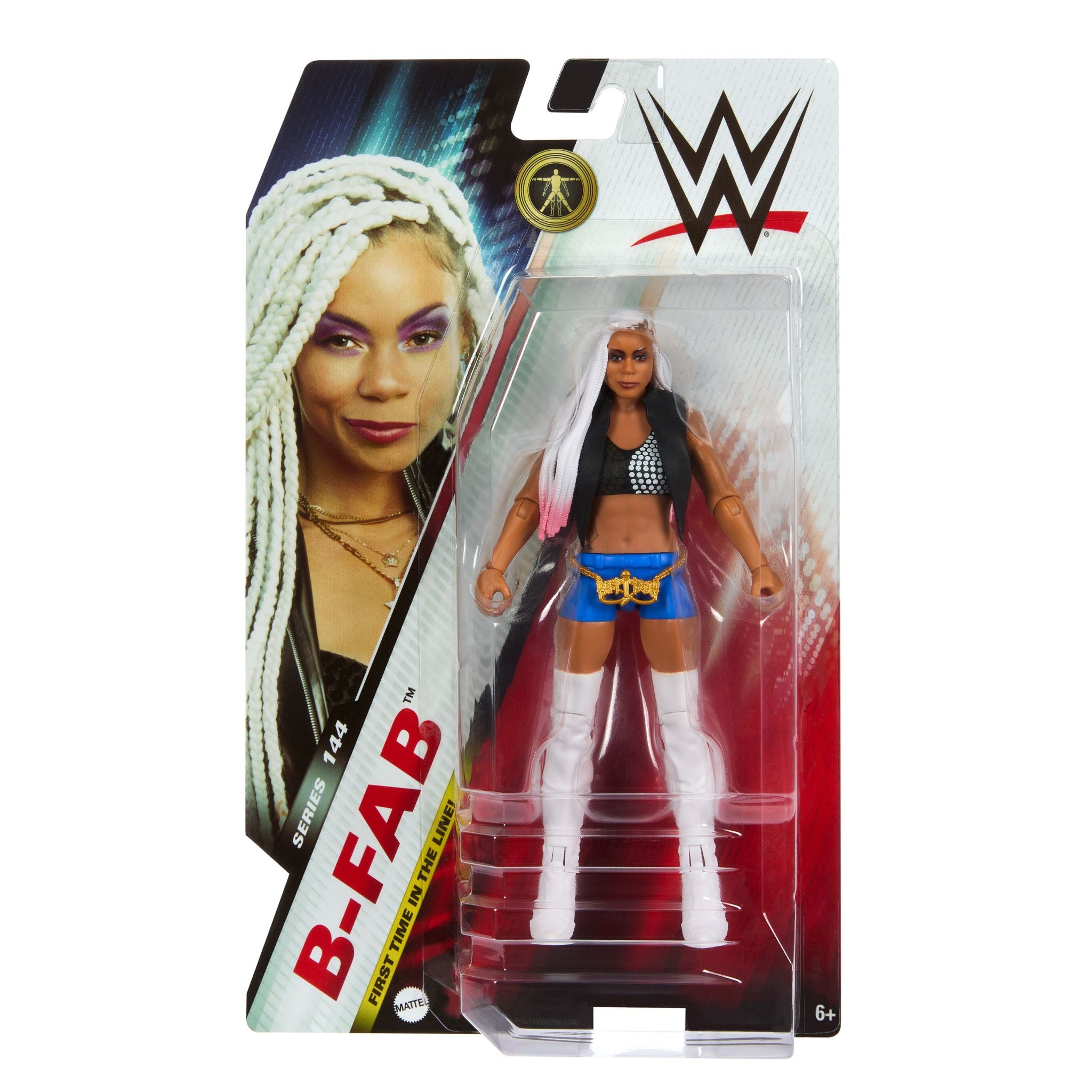 WWE 6 - Inch Scale Basic Action Figure Series 144 - B - Fab