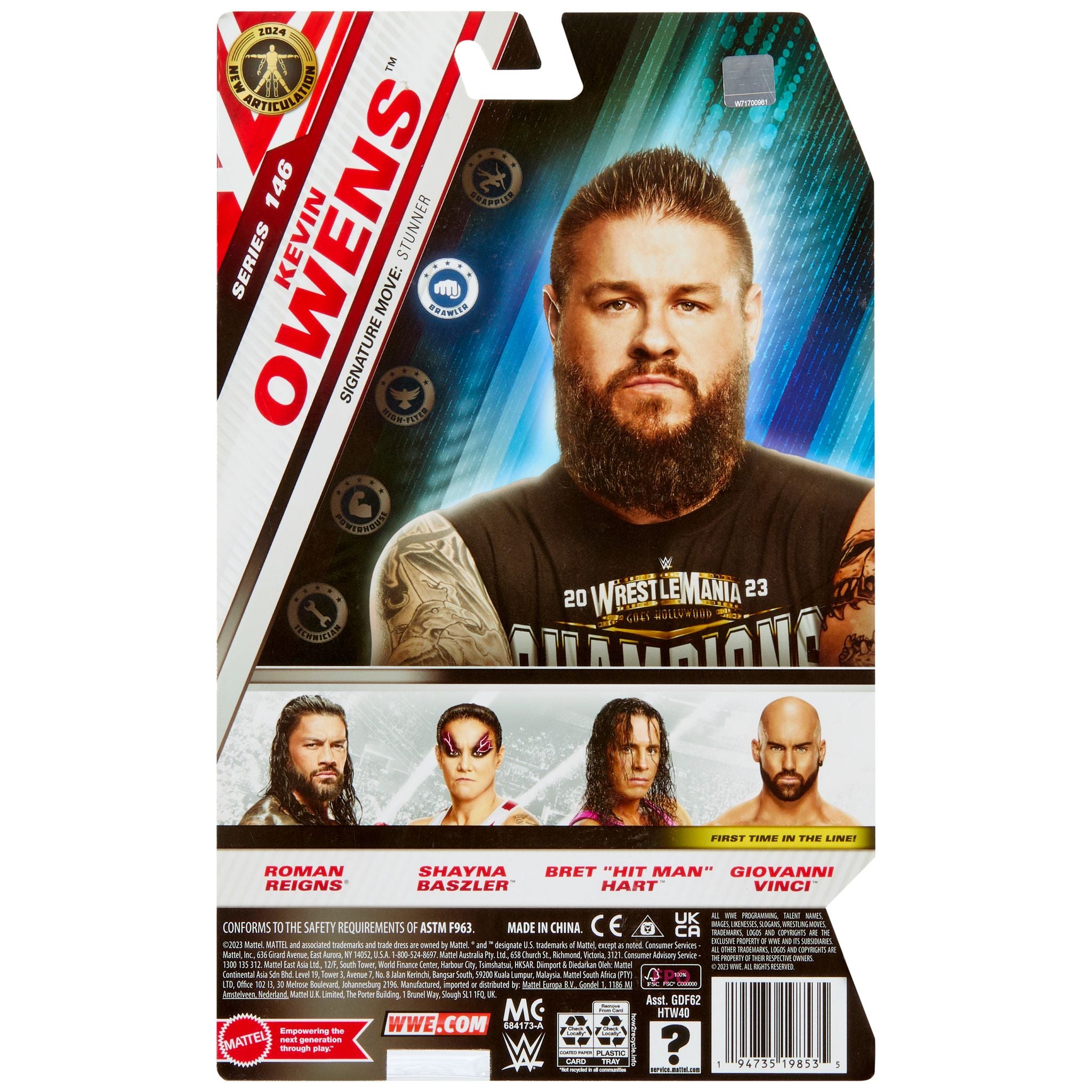 Hot! WWE Action Figure Series 146 - Kevin Owens