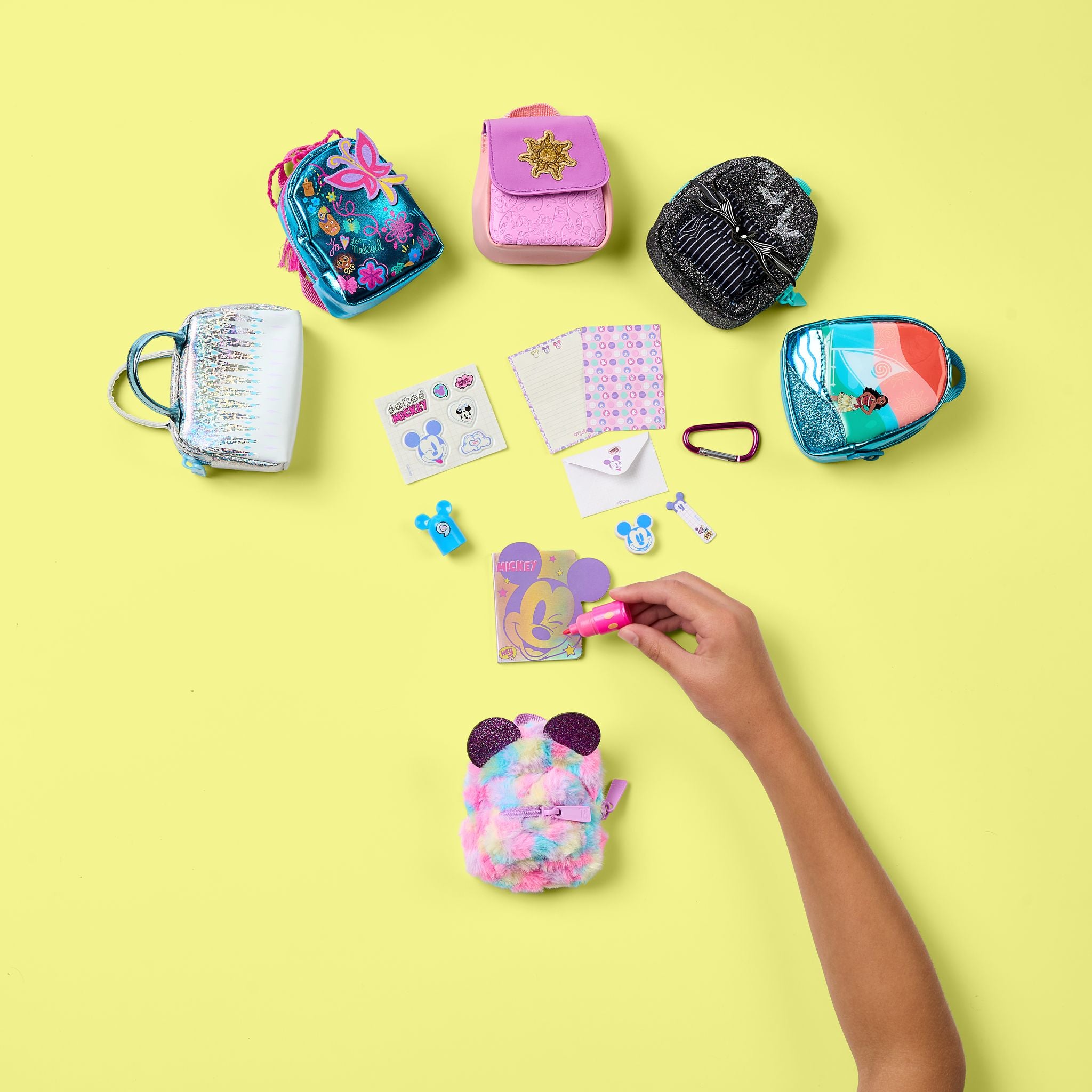 Hot Sale! Real Littles S4 Assorted Styles Disney Character Backpacks for Kids