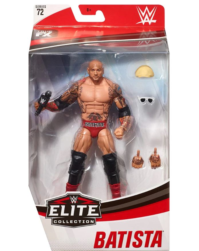 Hot! WWE Elite Collection Series 72 Batista Action Figure