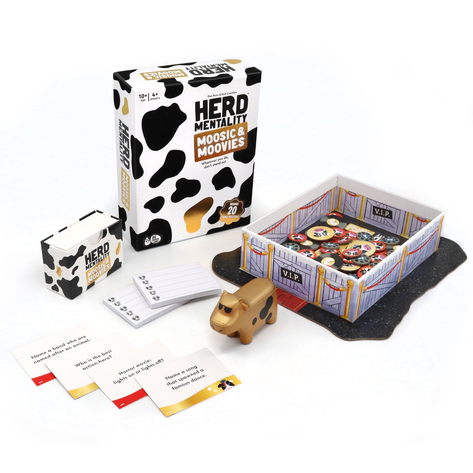 Big Potato Herd Mentality: Moosic & Moovies - Awesome Family Game Expansion