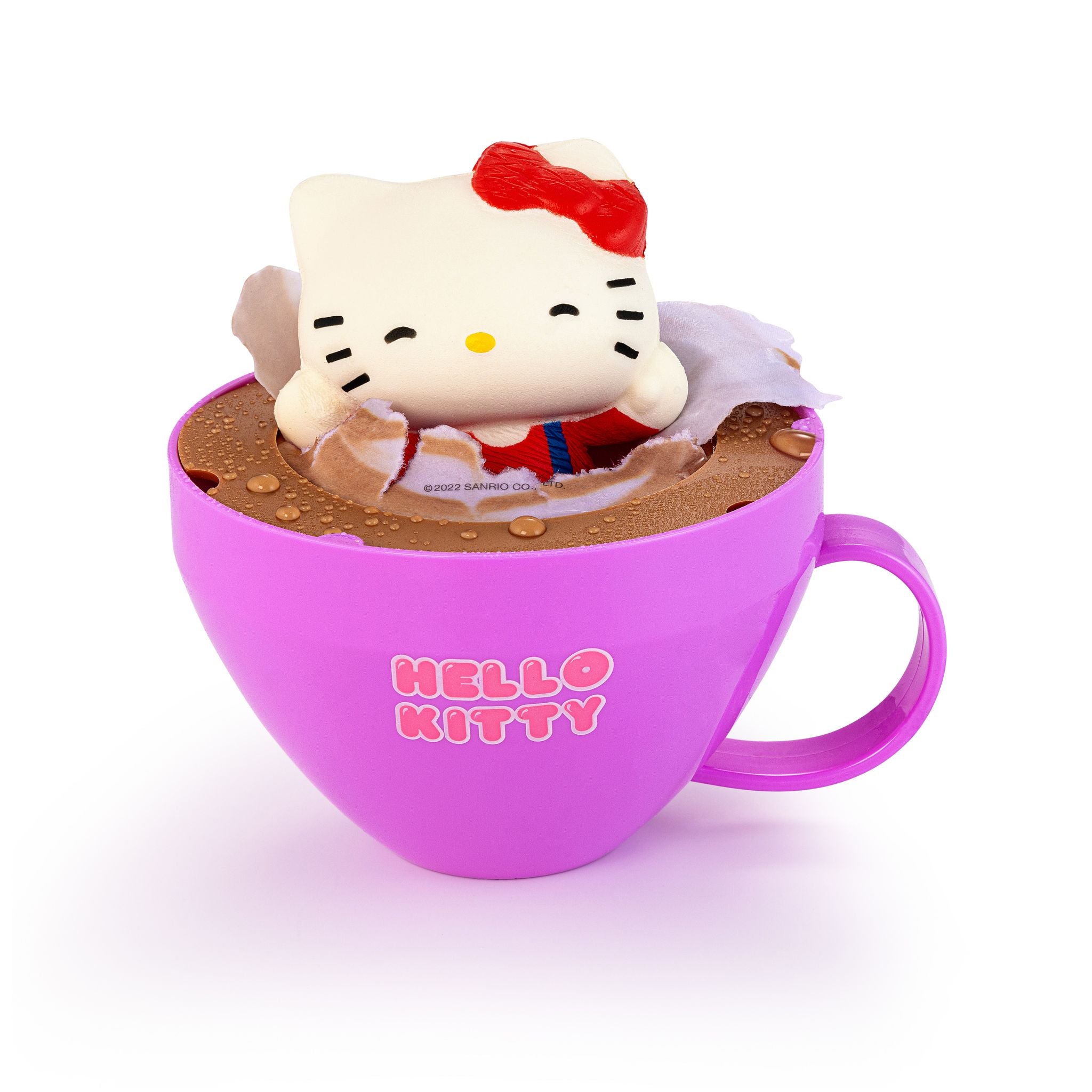 Assorted Styles of Hello Kitty Cappuccino Squishy Reveal Cups