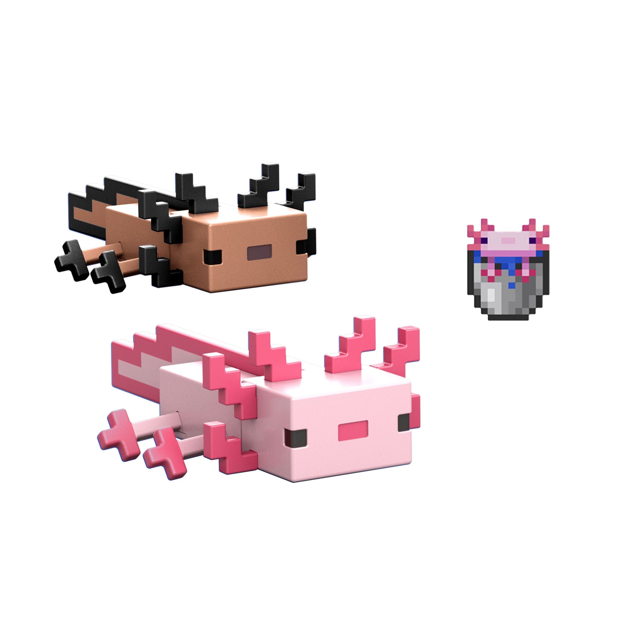 Hot Sale! 3.25-Inch Minecraft Axolotls Action Figures for Collectors
