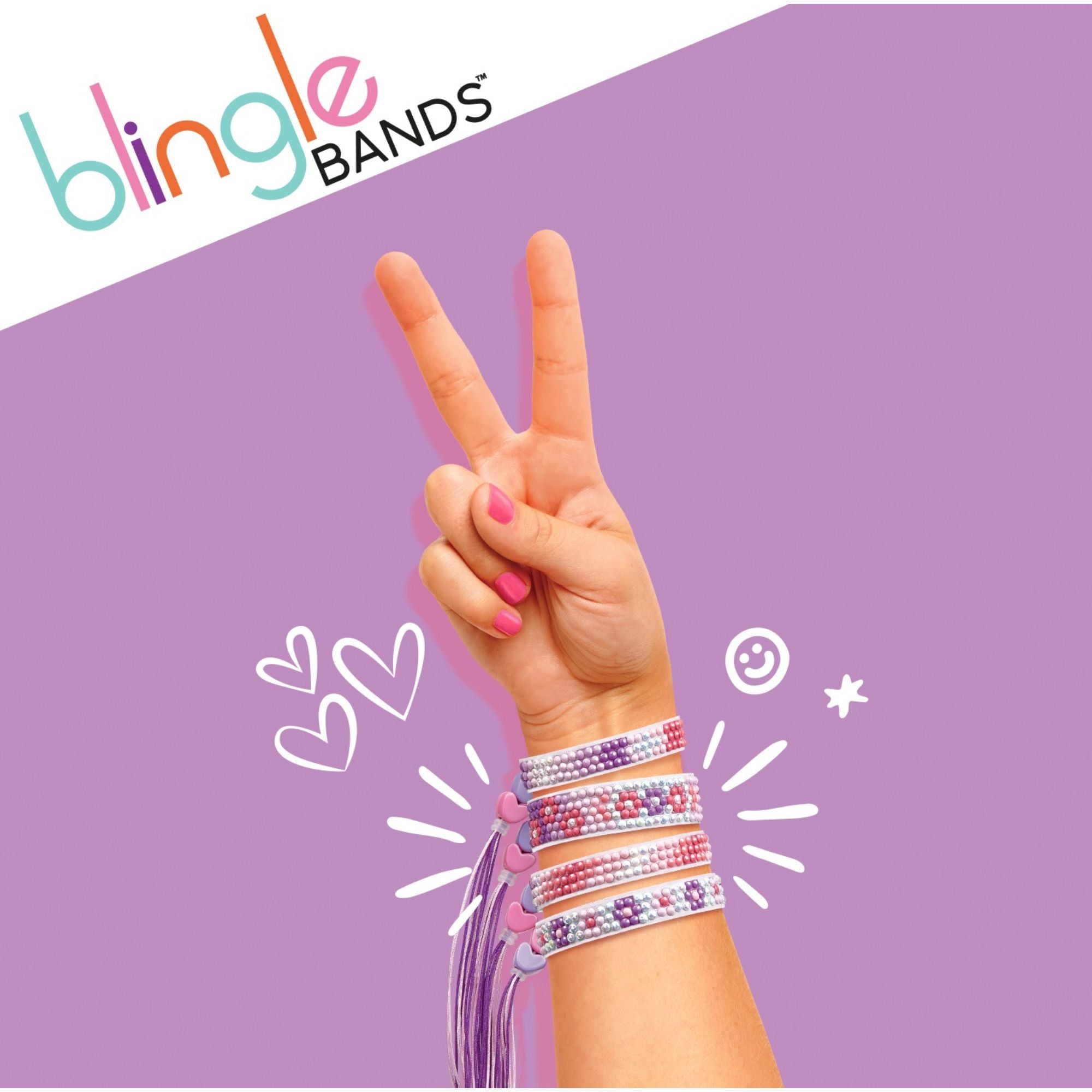 Hot Deal! Blingle Bands Deluxe Studio Fashionable Gem-Friendship Bracelets Set
