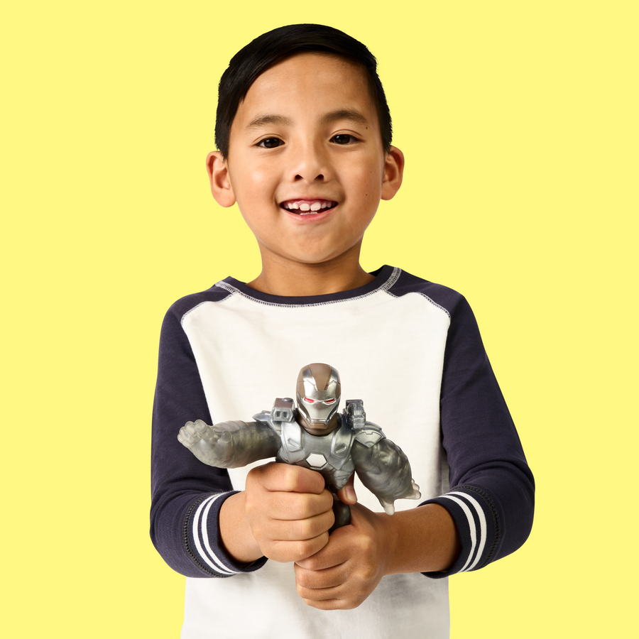 Hot! Heroes Of Goo Jit Zu Marvel S7 - Armored Energy War Machine Hero Pack