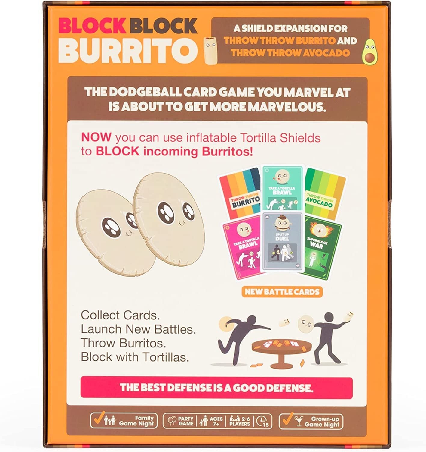 Hot Deal! Block Block Burrito - An Exciting Expansion Game for Throw Throw Burrito and Throw Throw Avocado