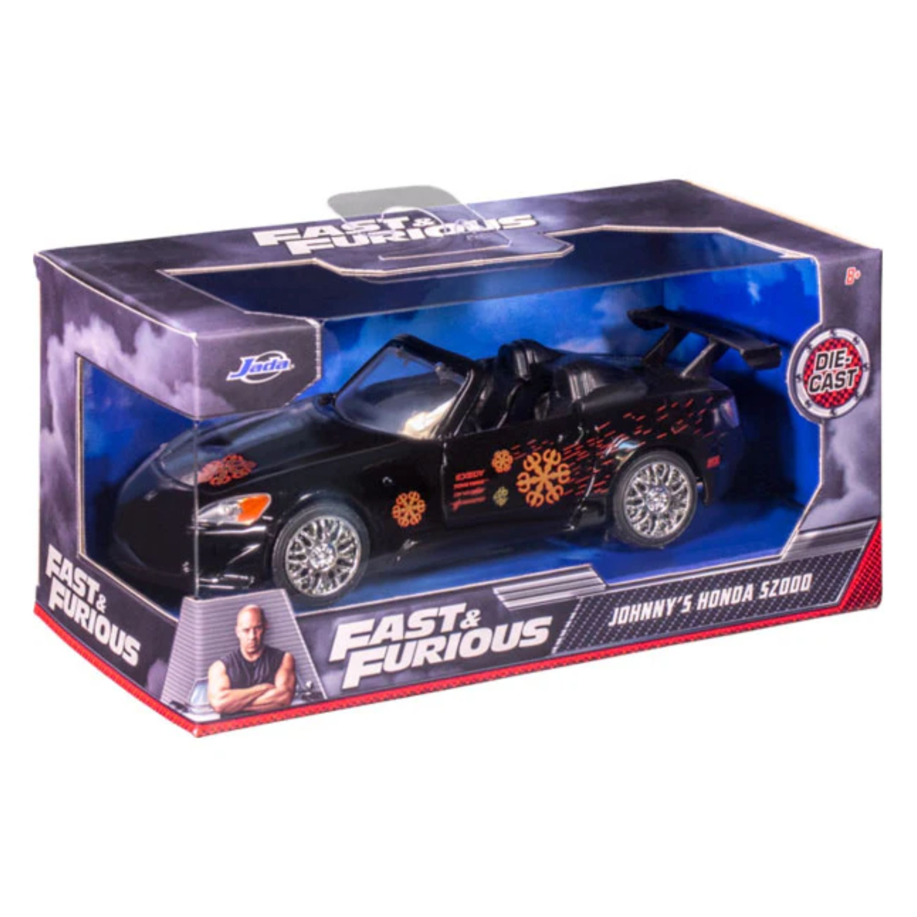 Jada's 1:32 Scale Die-Cast Fast & Furious 2001 Honda S2000 - A Must-Have Collectible!