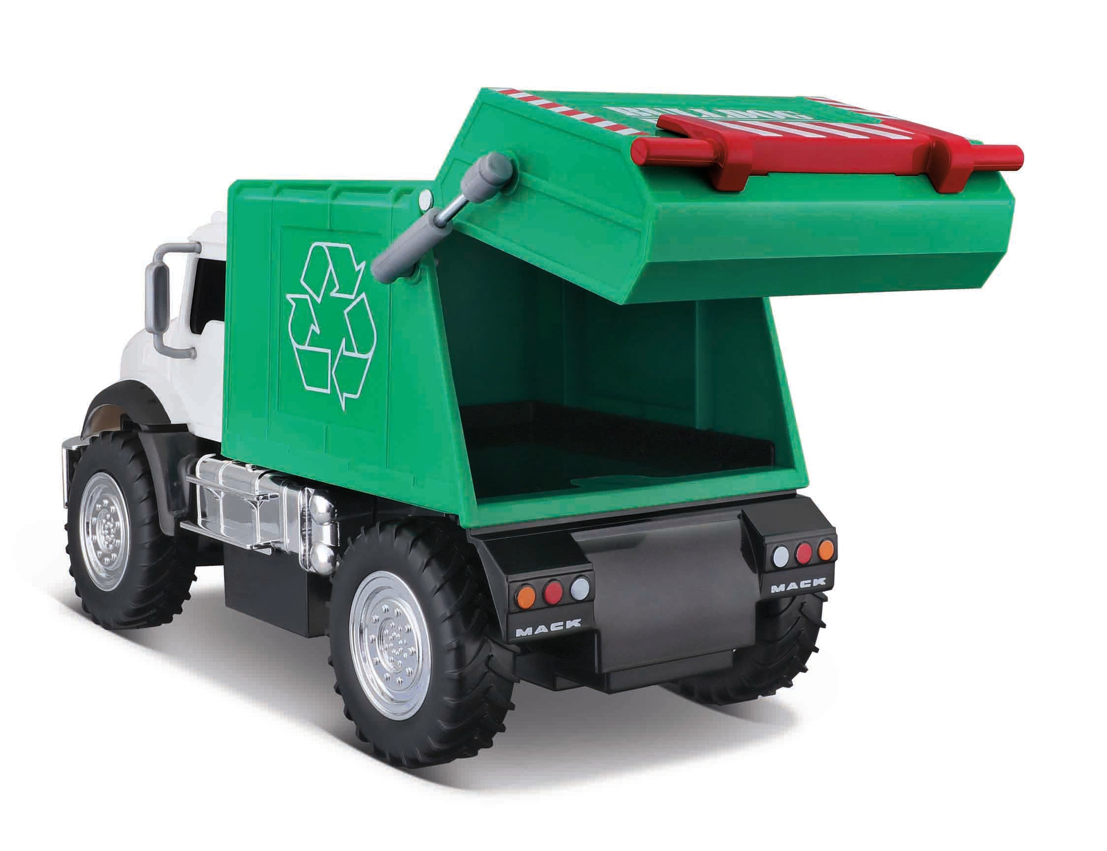 Hot Deal! Maisto Tech 2.4GHz Radio - Controlled RC Mack Granite Refuse Work Truck