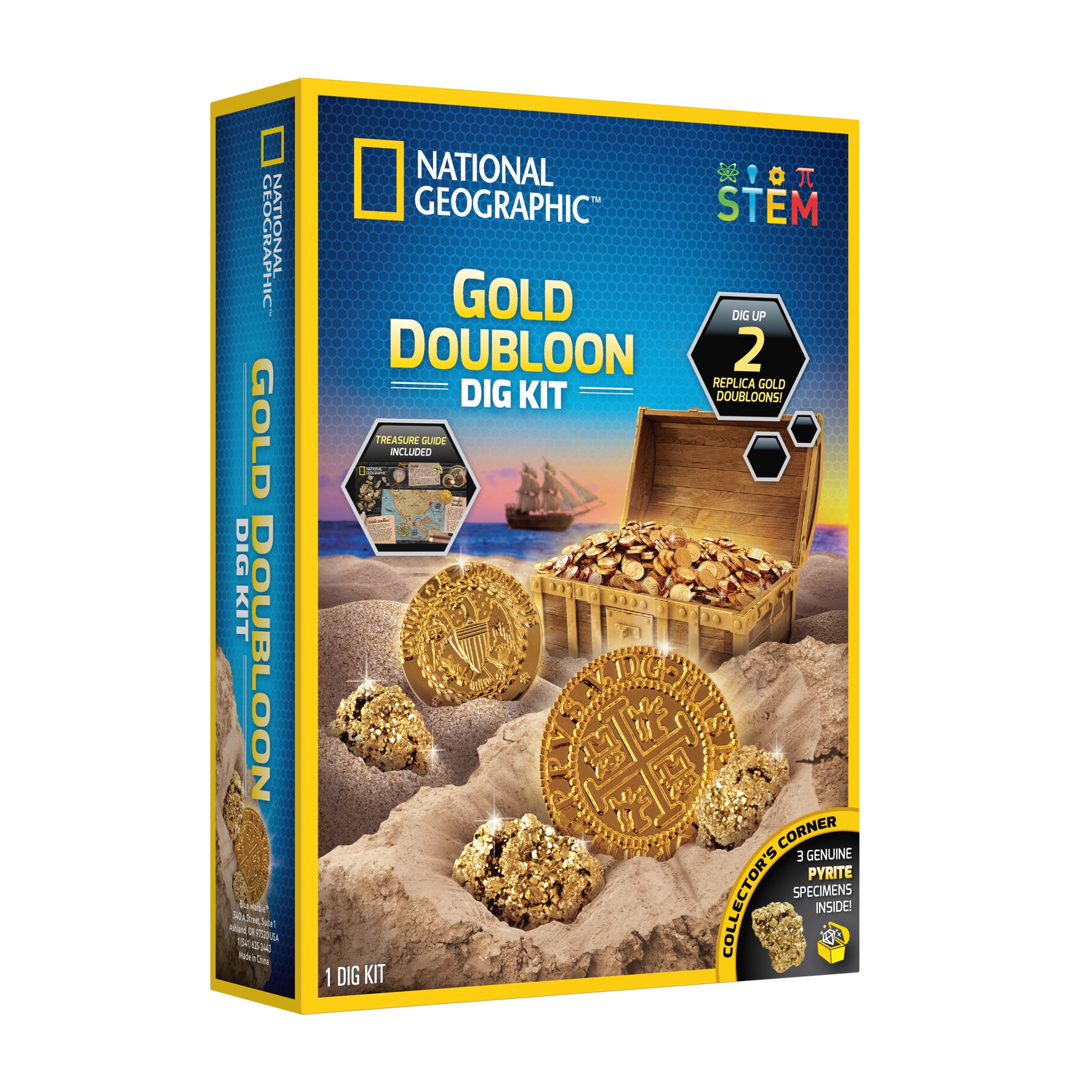 Hot Deal! National Geographic Kids' Gold Doubloon Dig Kit for Exciting Artifact Discovery